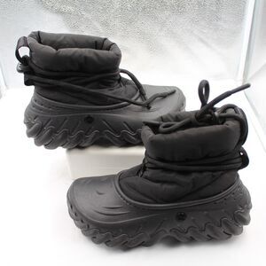 Crocs Echo Boot Men 7 Women 9 Winter Snow Rain Puffer Boots Black